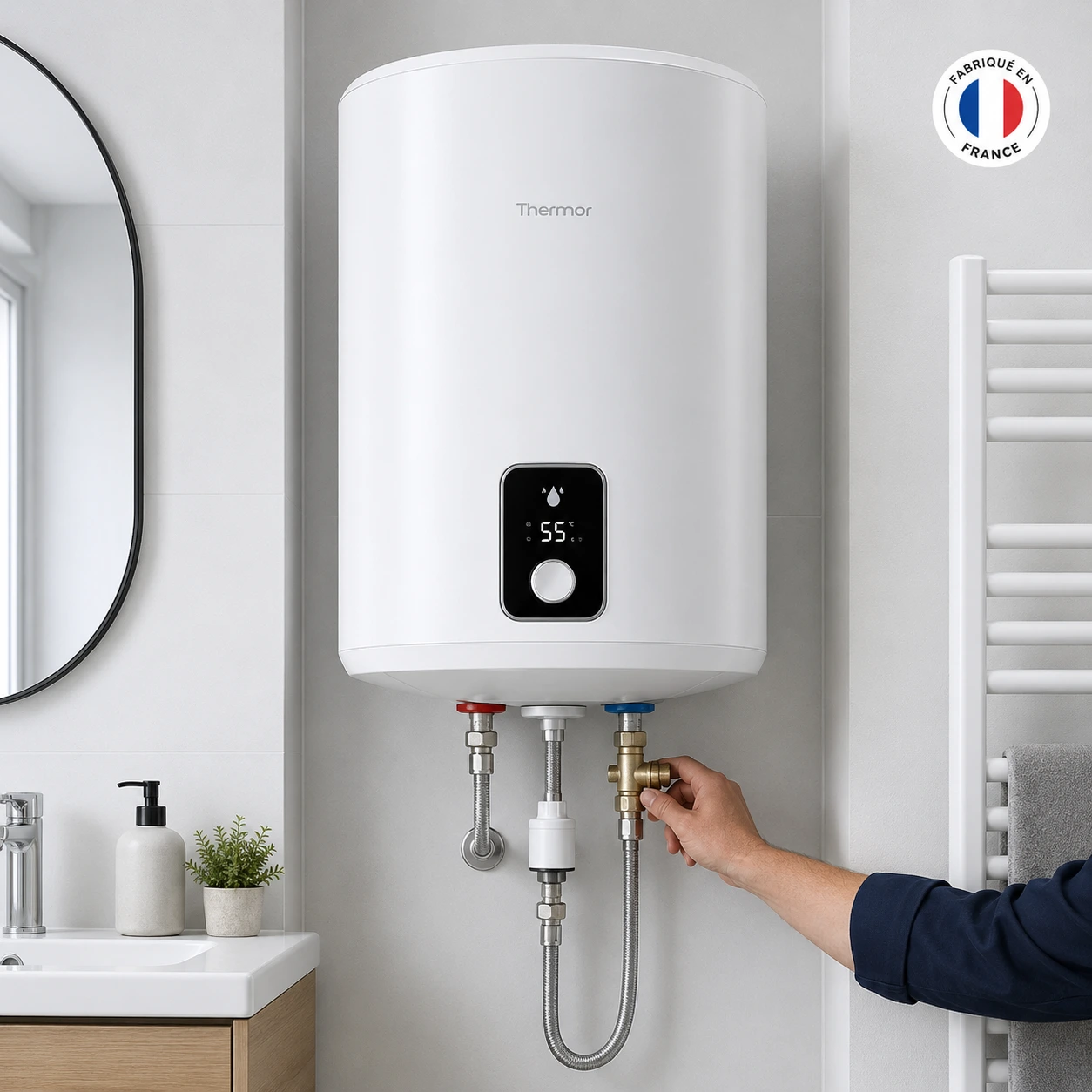 Installation chauffe-eau