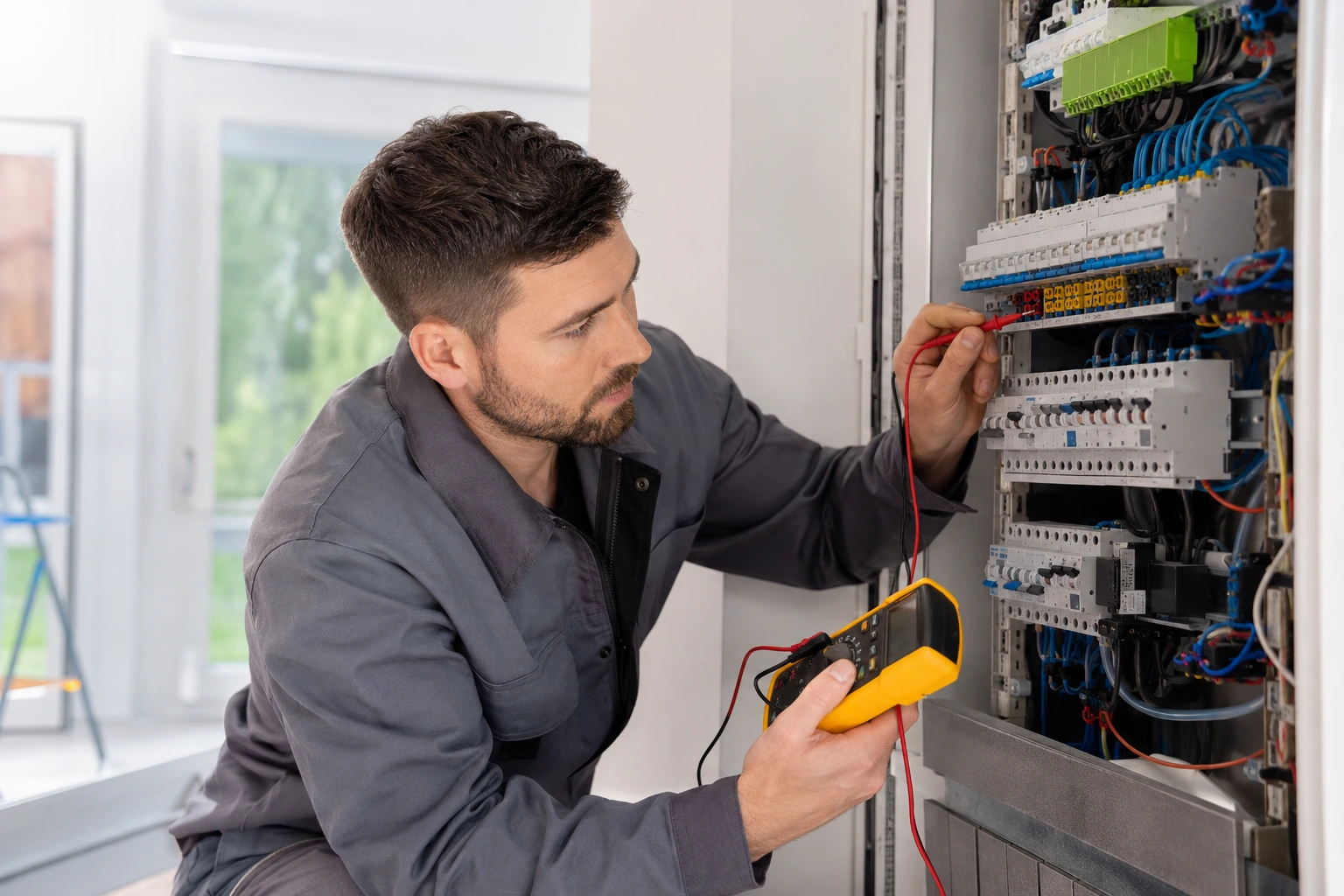 Un électricien qualifié